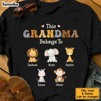 Personalized This Grandma Belongs To Shirt - Hoodie - Sweatshirt 25436 thumb 1