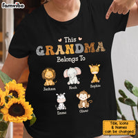 Personalized This Grandma Belongs To Shirt - Hoodie - Sweatshirt 25436 thumb 1