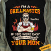Personalized Dad Grillmaster BBQ T Shirt JL92 25O34 1