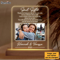 Personalized Soul Sister Plaque LED Lamp Night Light 25441 thumb 1