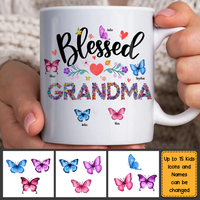 Personalized Blessed Grandma Mug 25442 thumb 1