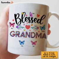 Personalized Blessed Grandma Mug 25442 thumb 1