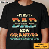 Personalized  First Dad Now Grandpa Shirt - Hoodie - Sweatshirt 25449 thumb 1