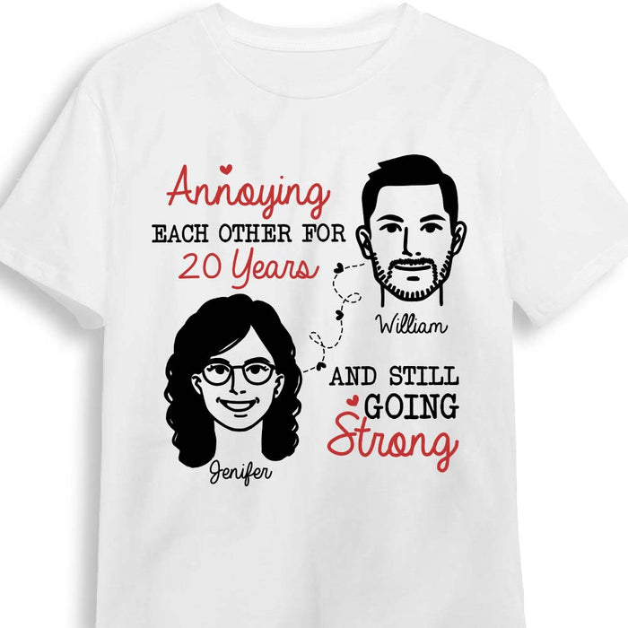 Personalized Gift For Him For Her For Couple Annoying Each Other For Years And Still Going Strong Shirt - Hoodie - Sweatshirt 25451 1
