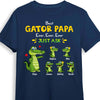 Personalized Gift Gator Papa Shirt - Hoodie - Sweatshirt 25455 1