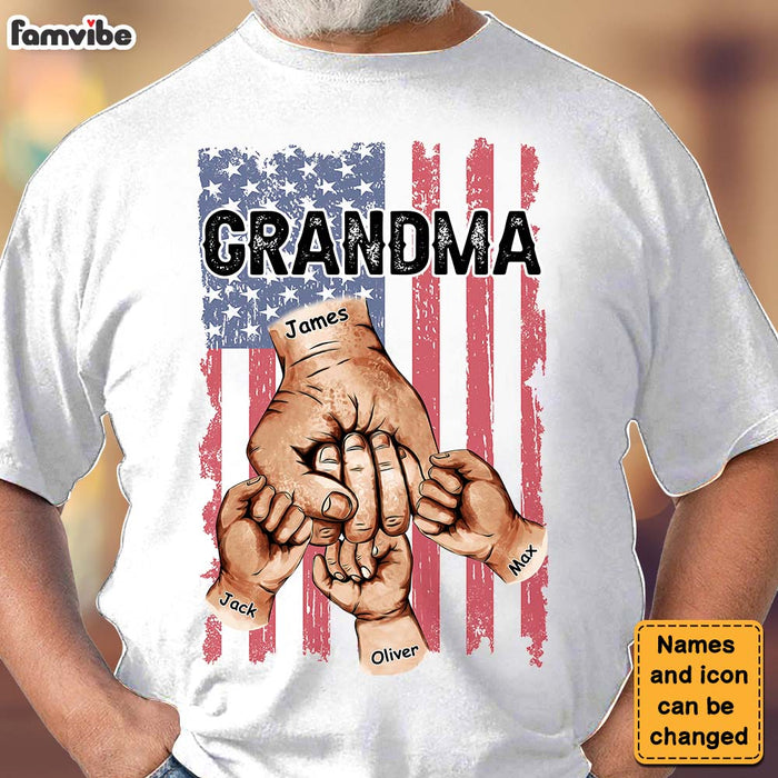 Personalized Gift for Dad Happy Independence Day Shirt - Hoodie - Sweatshirt 25465 1
