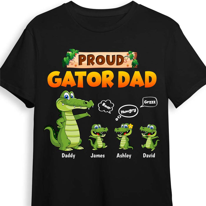 Personalized Proud Gator Dad Shirt - Hoodie - Sweatshirt 25467 1