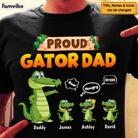 Personalized Proud Gator Dad Shirt - Hoodie - Sweatshirt 25467 thumb 1