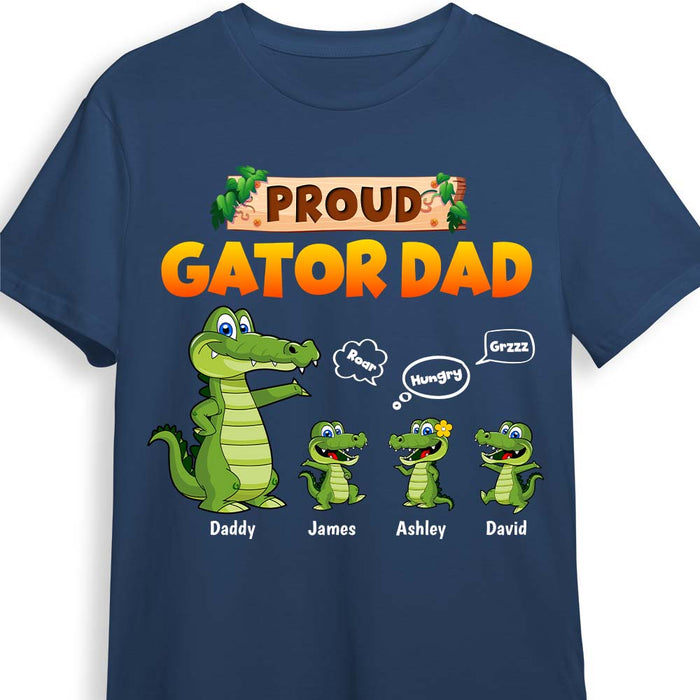 Personalized Proud Gator Dad Shirt - Hoodie - Sweatshirt 25467 Name Custom Presents Personalized Christmas Gifts by Famvibe
