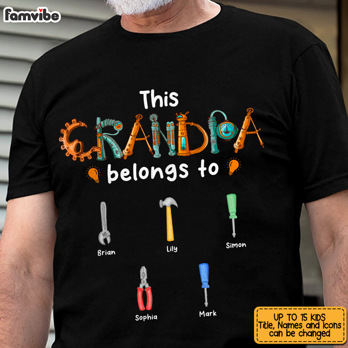 Personalized Gift Mechanic Grandpa Shirt - Hoodie - Sweatshirt 25468 1