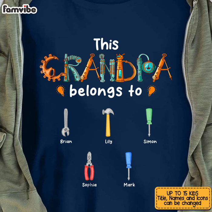 Personalized Gift Mechanic Grandpa Shirt - Hoodie - Sweatshirt 25468 1