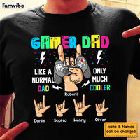 Personalized Gamer Dad Shirt - Hoodie - Sweatshirt 25470 thumb 1
