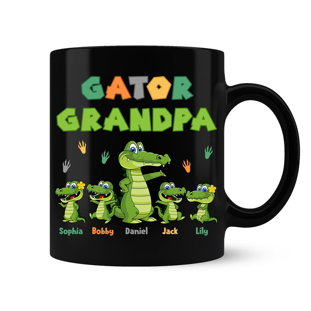 Personalized Gift For Gator Grandpa Dad Mug 25471 Primary Mockup