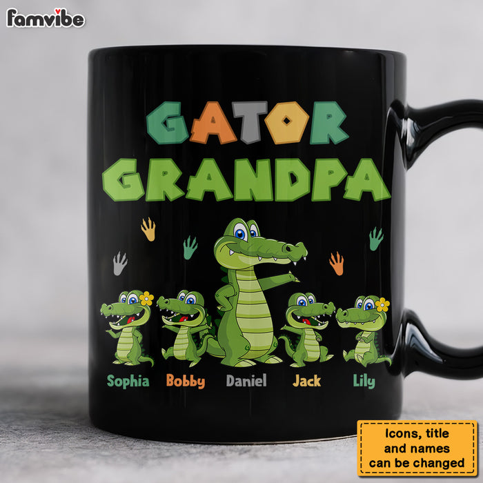 Personalized Gift For Gator Grandpa Dad Mug 25471 1