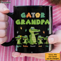 Personalized Gift For Gator Grandpa Dad Mug 25471 thumb 1
