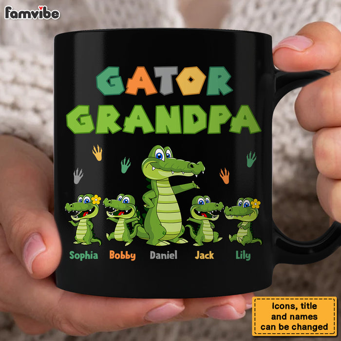 Personalized Gift For Gator Grandpa Dad Mug 25471 1