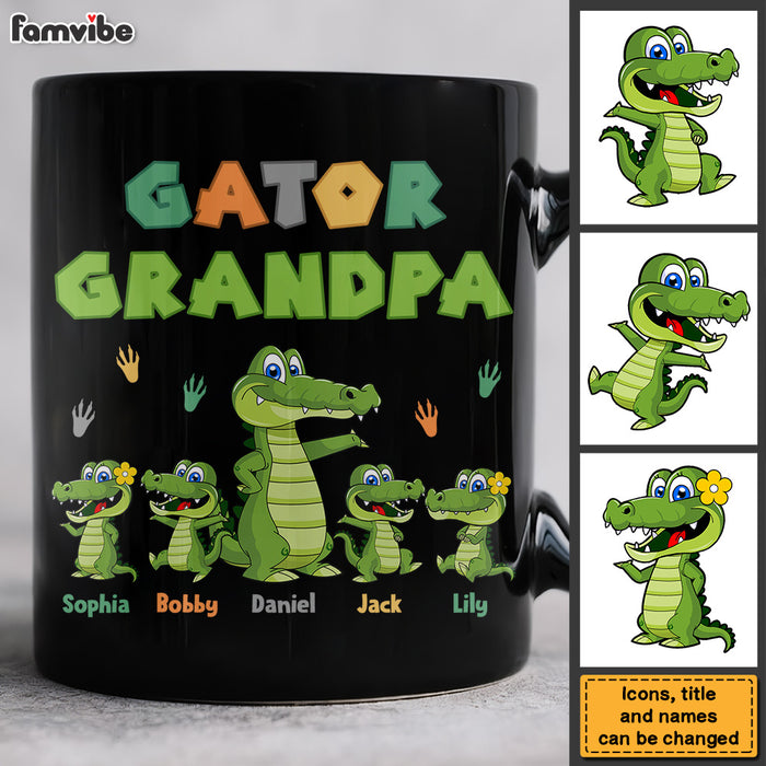 Personalized Gift For Gator Grandpa Dad Mug 25471 1