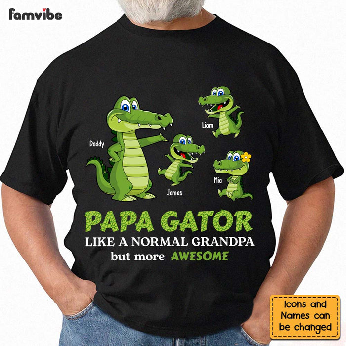 Personalized Papa Gator More Awesome Shirt - Hoodie - Sweatshirt 25472 1