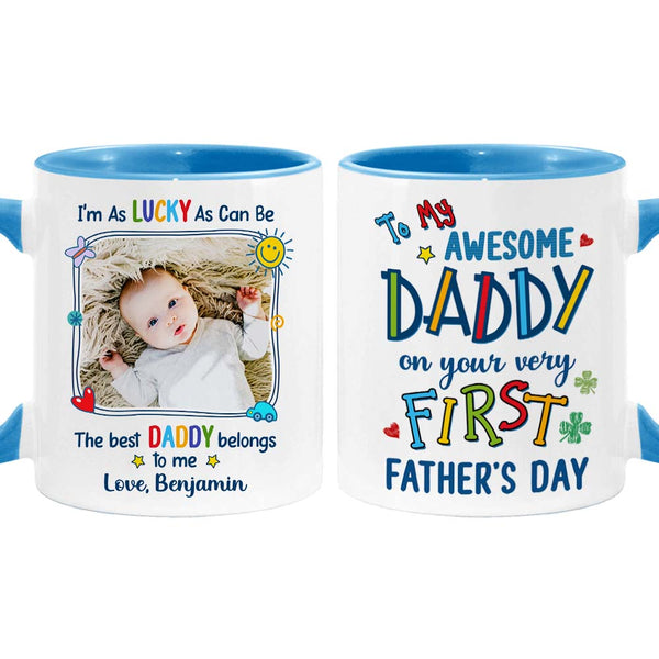 Personalized Gift Dadasaurus Colorful Mug 25419 - Famvibe