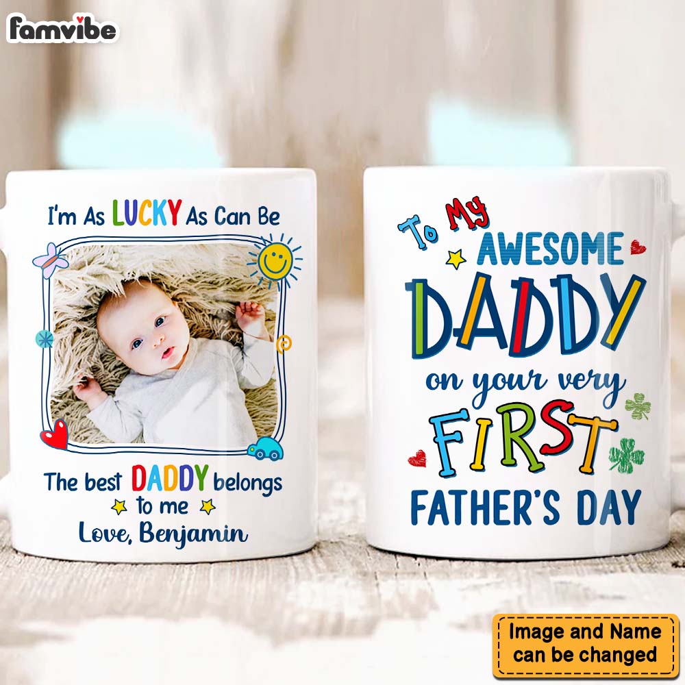 Personalized Gift For New Dad Mug 25473 Primary Mockup