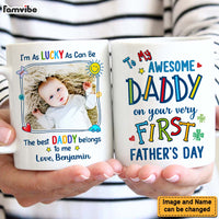 Personalized Gift For New Dad Mug 25473 thumb 1