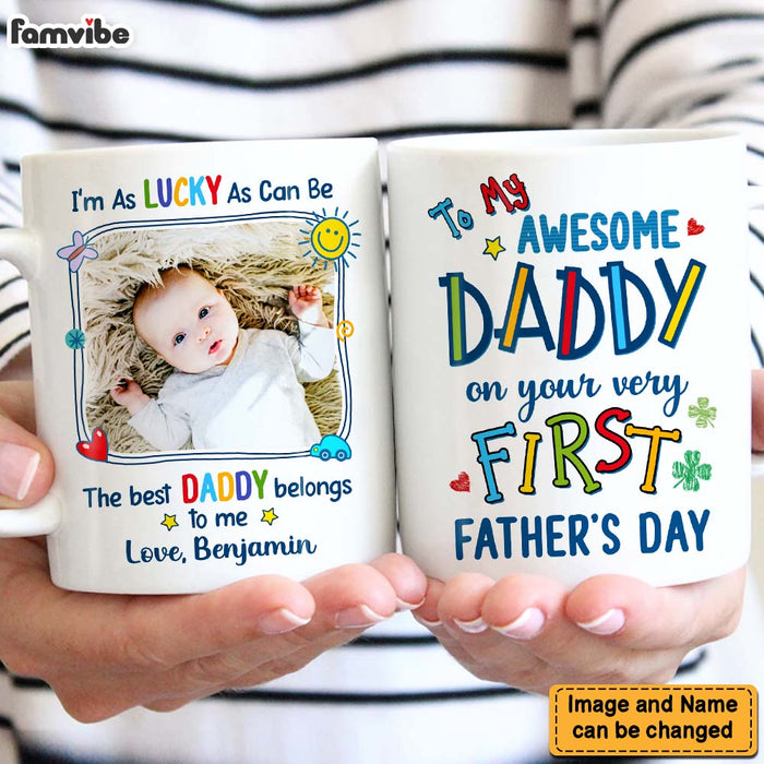 Personalized Gift For New Dad Mug 25473 1