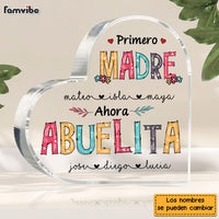 Personalized Grandma Abuela Spanish Acrylic Plaque 25482 thumb 1