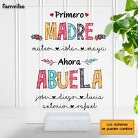 Personalized Grandma Abuela Spanish Acrylic Plaque 25483 thumb 1