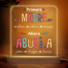 Personalized Grandma Abuela Spanish Plaque LED Lamp Night Light 25484 1