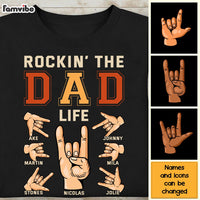 Personlaized Rockin The Dad Life Shirt - Hoodie - Sweatshirt 25490 thumb 1