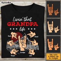 Personalized Living That Grandpa Life Shirt - Hoodie - Sweatshirt 25491 thumb 1