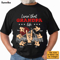 Personalized Living That Grandpa Life Shirt - Hoodie - Sweatshirt 25491 thumb 1