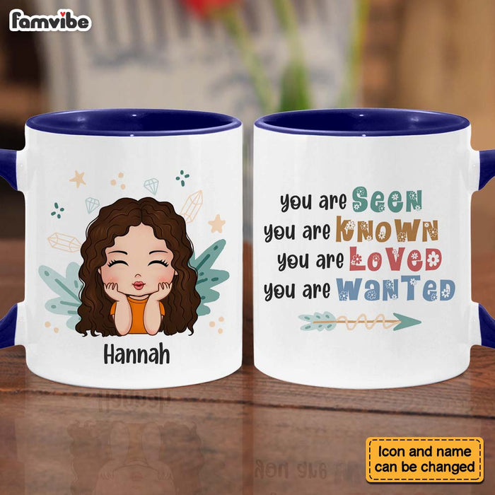 Personalized Gift for Daughter Granddaughter Inspirational Mug 25495 1