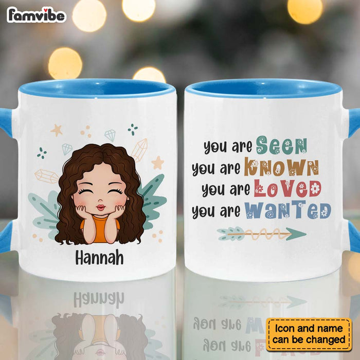 Personalized Gift for Daughter Granddaughter Inspirational Mug 25495 1