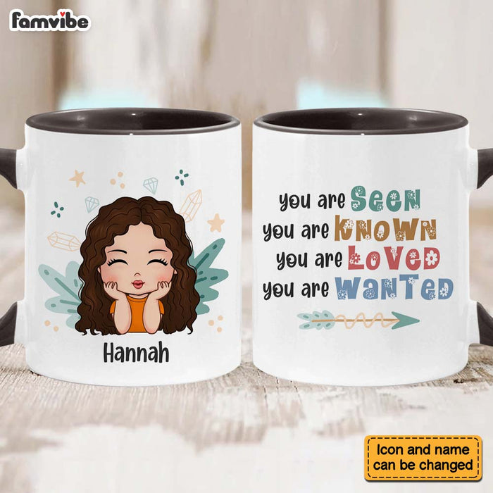 Personalized Gift for Daughter Granddaughter Inspirational Mug 25495 1