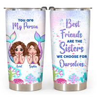 Personalized Gift For Friends You Are My Person Steel Tumbler 25502 thumb 1