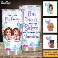 Personalized Gift For Friends You Are My Person Steel Tumbler 25502 thumb 1