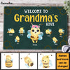 Personalized Welcome To Grandma's Hive Doormat 25505 1