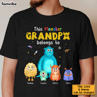 Personalized This Monster Grandpa Belongs To Shirt - Hoodie - Sweatshirt 25511 thumb 1