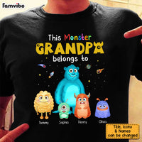 Personalized This Monster Grandpa Belongs To Shirt - Hoodie - Sweatshirt 25511 thumb 1