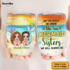 Personalized Mermaid Sister Friend Wine Tumbler 25514 1