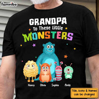 Personalized Grandpa To These Little Monsters Shirt - Hoodie - Sweatshirt 25518 thumb 1
