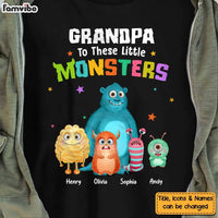 Personalized Grandpa To These Little Monsters Shirt - Hoodie - Sweatshirt 25518 thumb 1