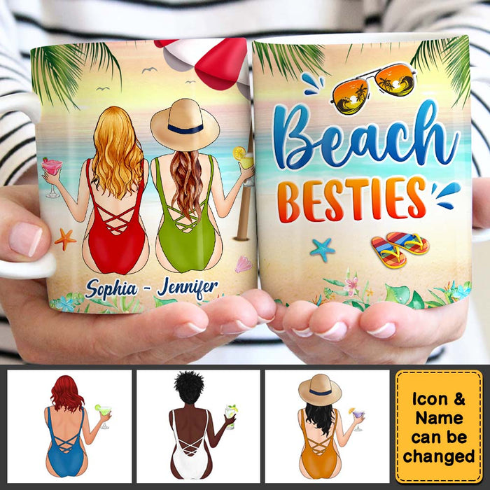Personalized Beach Friends Mug 25519 1