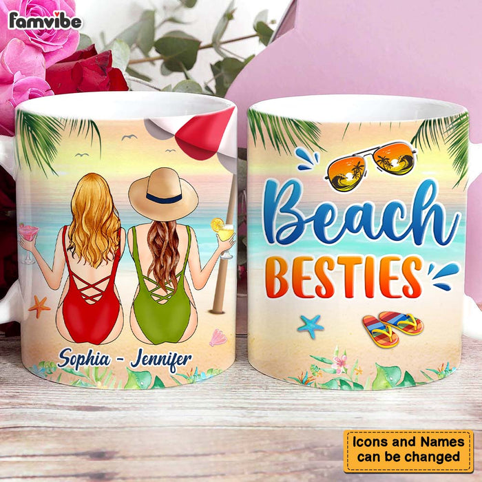 Personalized Beach Friends Mug 25519 1
