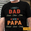 Personalized First Dad Now Grandpa Shirt - Hoodie - Sweatshirt 25535 1