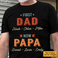 Personalized First Dad Now Grandpa Shirt - Hoodie - Sweatshirt 25535 thumb 1