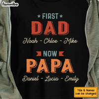 Personalized First Dad Now Grandpa Shirt - Hoodie - Sweatshirt 25535 thumb 1