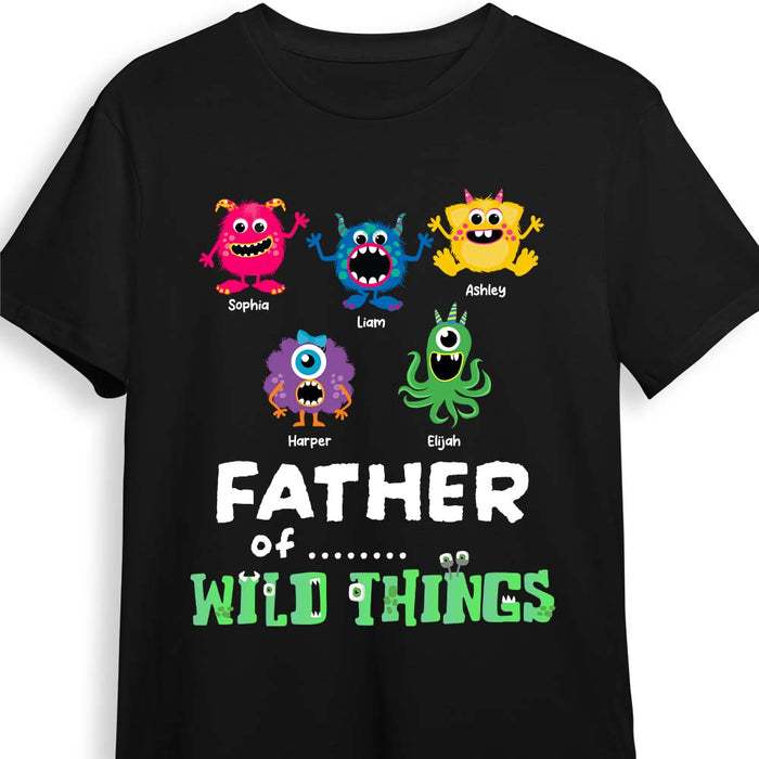 Personalized Father Of Wild Things Shirt - Hoodie - Sweatshirt 25536 1
