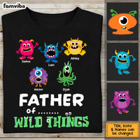 Personalized Father Of Wild Things Shirt - Hoodie - Sweatshirt 25536 thumb 1